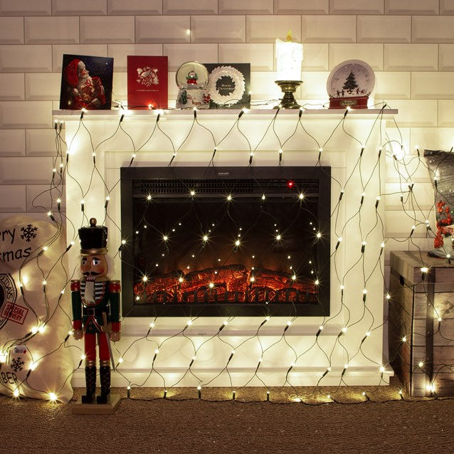 Christmas Workshop 108 LED Net Static Light - White