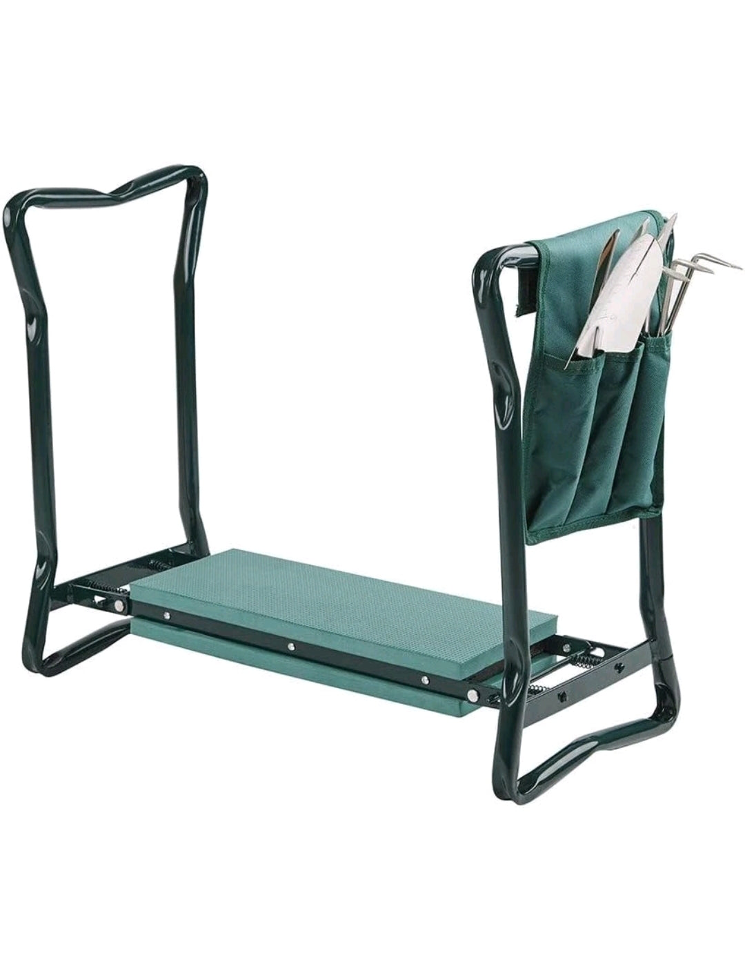 Kingfisher Folding Garden Kneeler Portable For Gardening Knee Pad Foam Padded Seat Stool