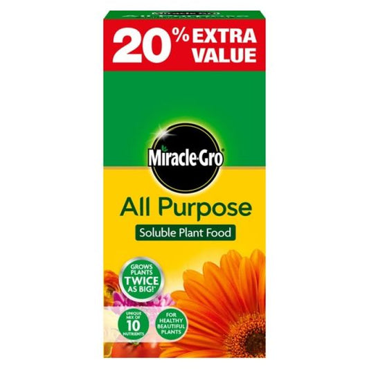Miracle-Gro All Purpose Plant Food 1kg + 20% FREE