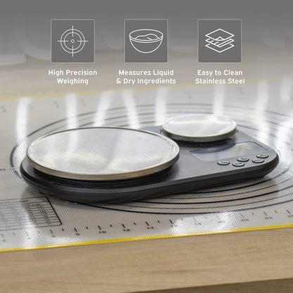 Blackmoor Dual Platform Electric Kitchen Scale