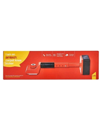 Amtech CARPET INSTALLER KNEE KICKER 7 ADJUSTABLE TEETH DEPTH SETTINGS