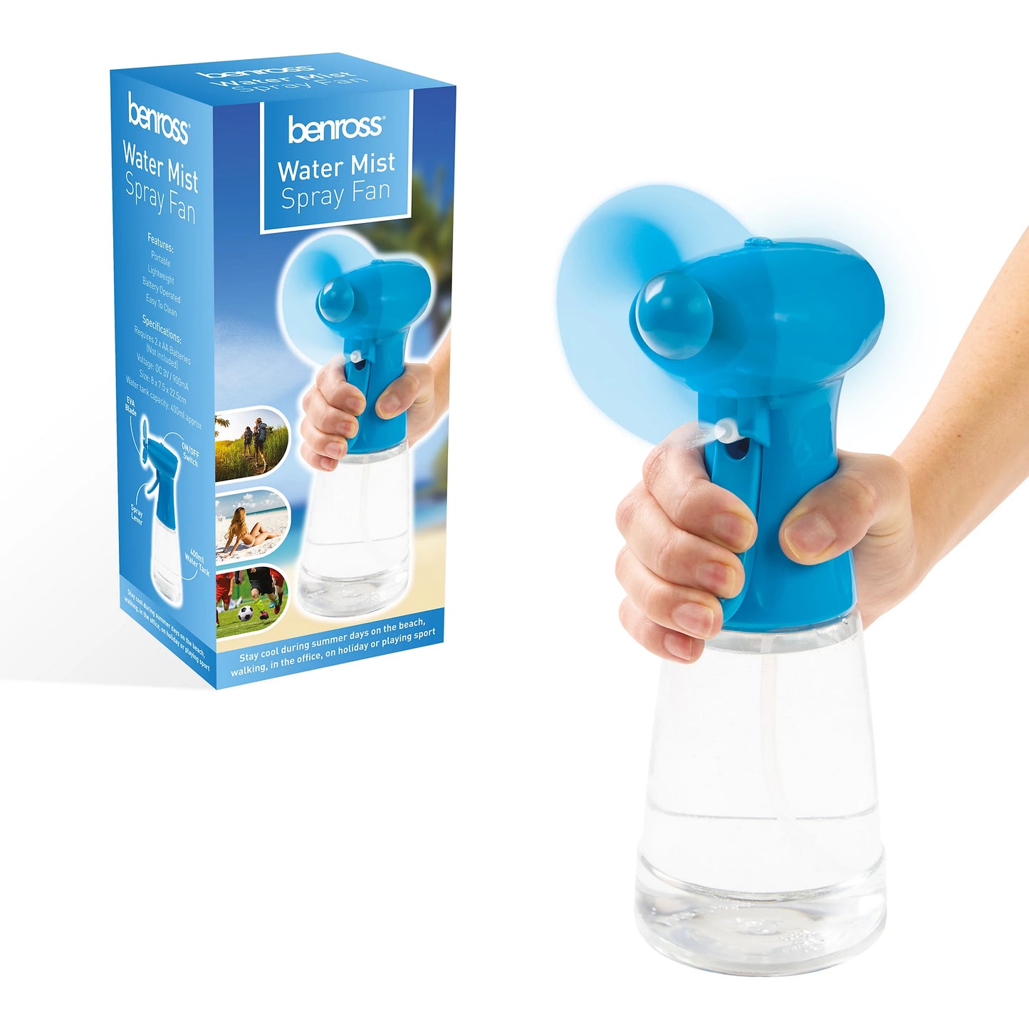 Ventilateur pulvérisateur de brume d'eau