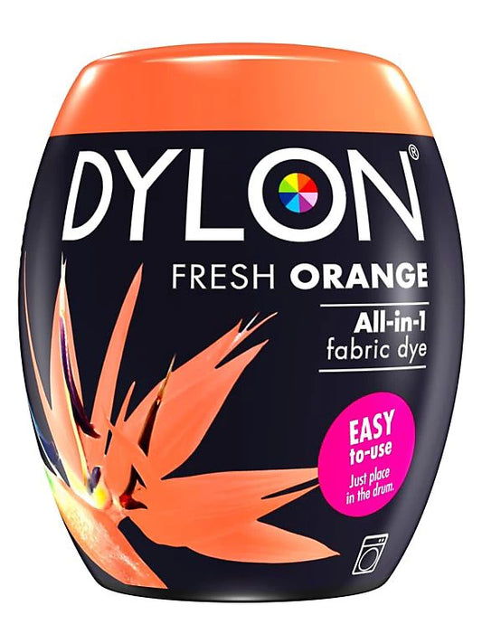 Teinture tissu tout en un Dylon orange frais