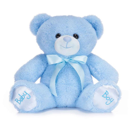 28cm BLUE BABY BOY BEAR