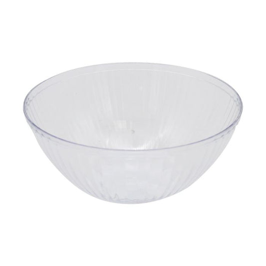 Saladier rond réutilisable en plastique transparent 20cm / 7oz