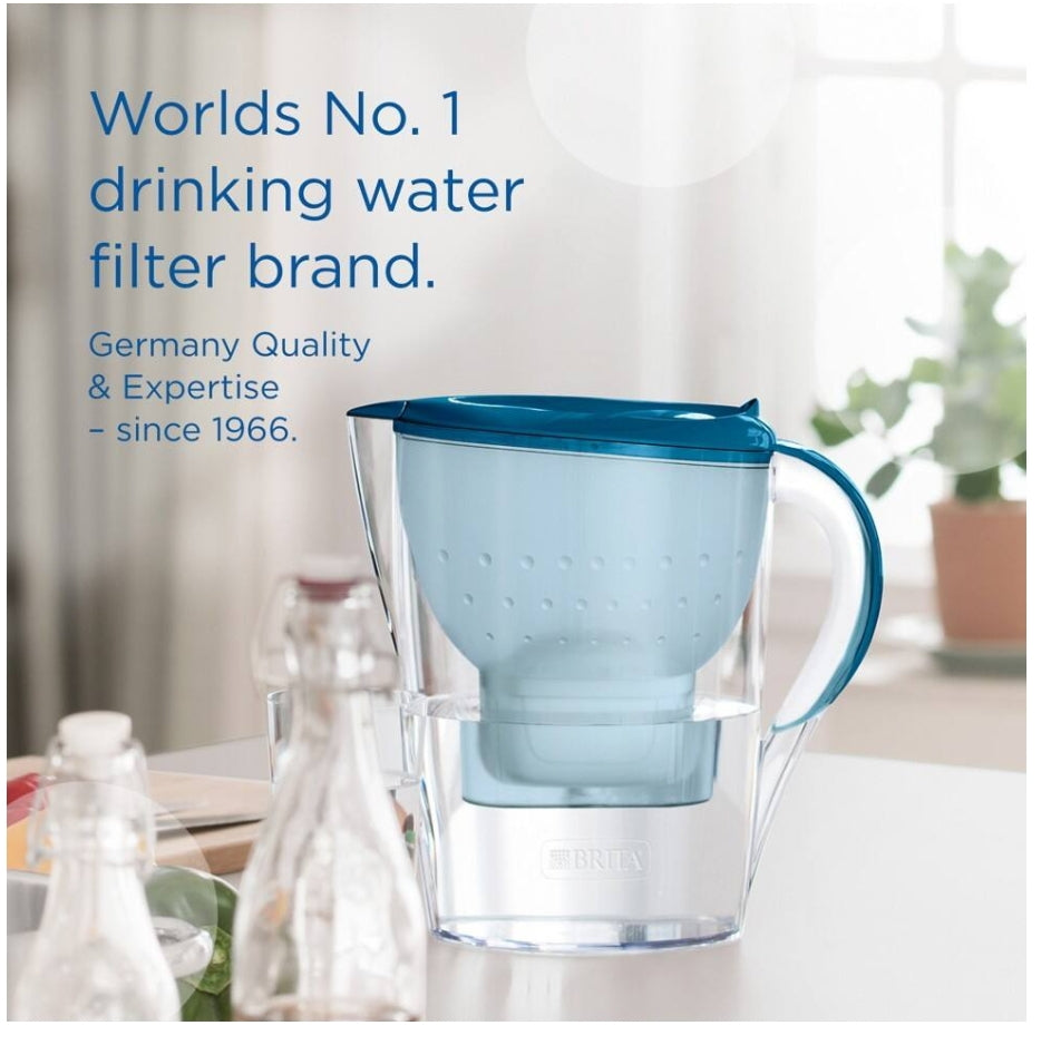 BRITA Marella XL Water Filter Jug 3.5 L Blue including MAXTRA PRO All-in-1 cartridge