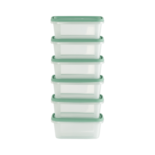 Boîte alimentaire Set6 avec couvercle 0.25L