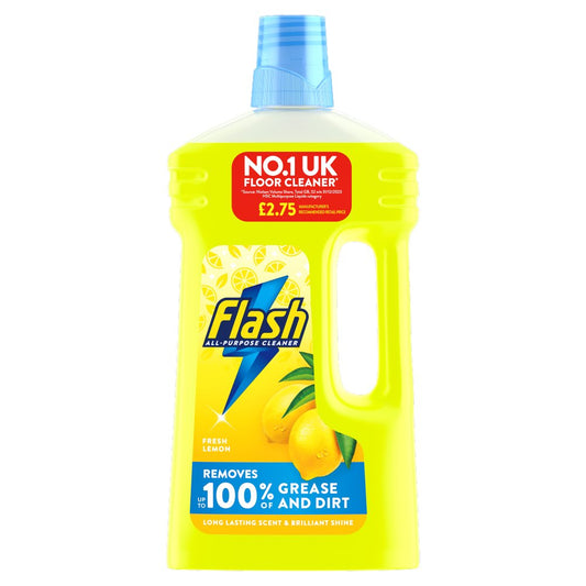 Flash Nettoyant Liquide Multi-usages Citron Frais 1L
