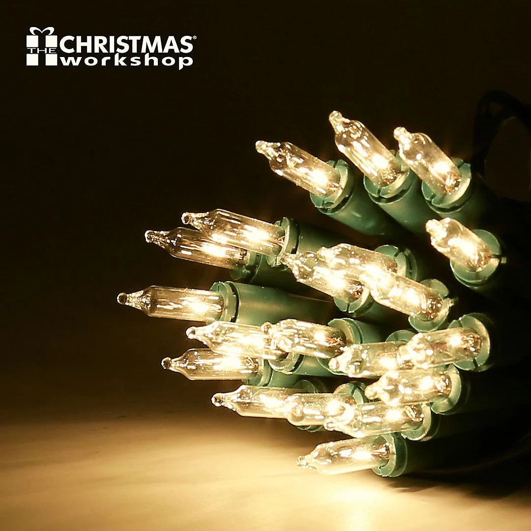 ATELIER DE NOËL 40 GUIRLANDES LUMINEUSES À AMPOULES CLAIRES