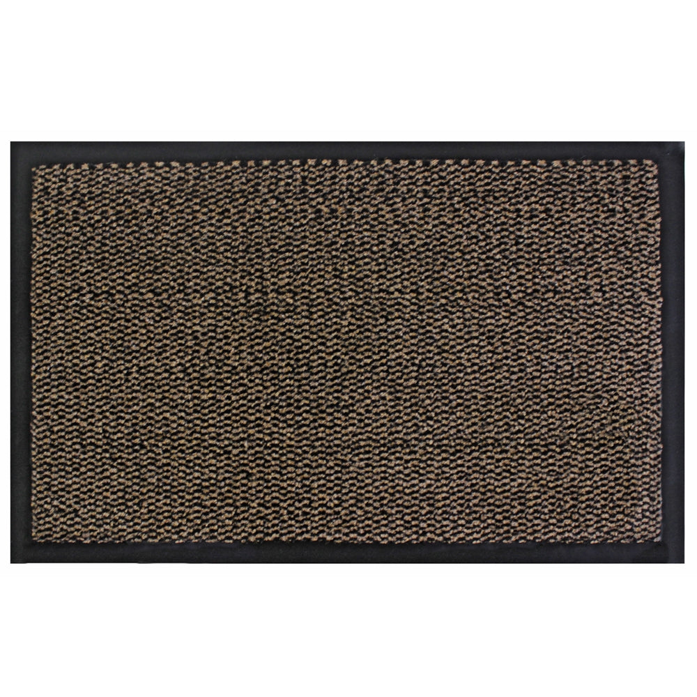 Jvl Heavy Duty Commodore Barrier Mat 120x170cm Assorted Colours Brown , Black