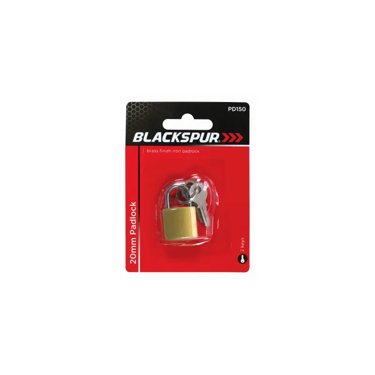BLACKSPUR 20mm PADLOCK