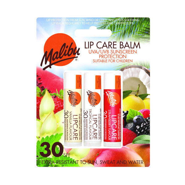 Malibu Lip Balm Assorted SPF 30