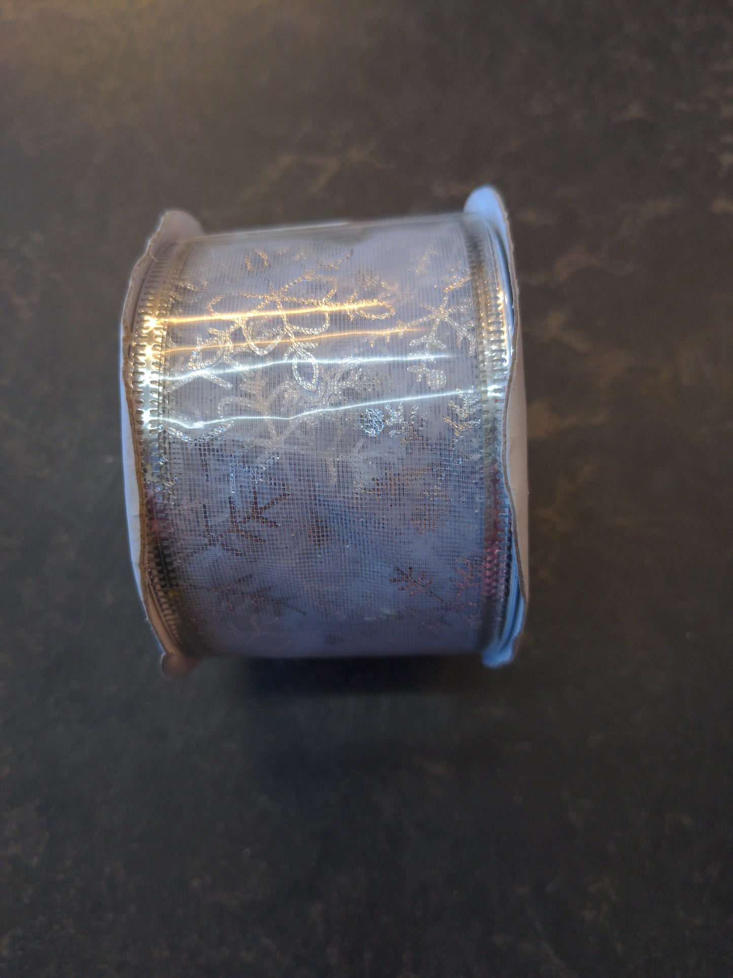 Printed Ribbon Silver 2m