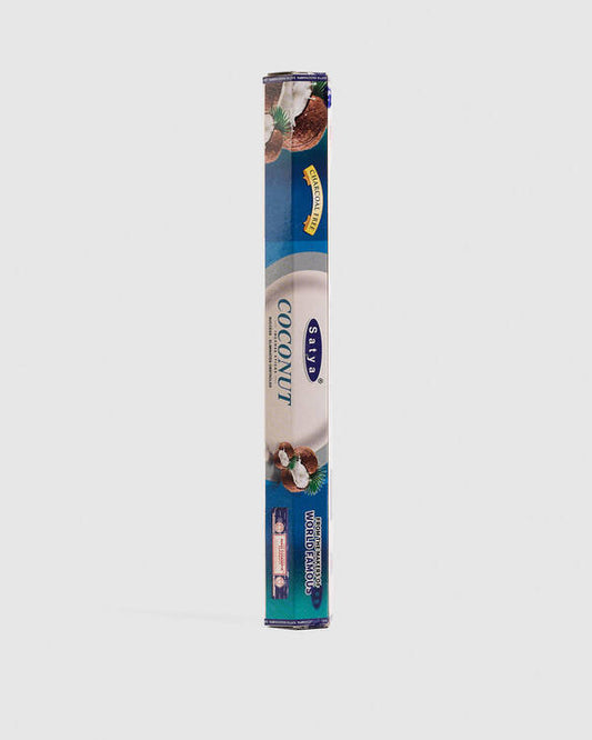 Satya Hexa Coconut  20 Incense Sticks - Pack