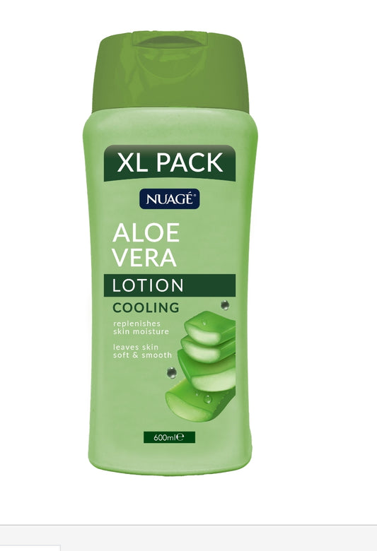 Lotion apaisante à l'Aloe Vera XL 600 ml Hydrate, apaise et adoucit la peau