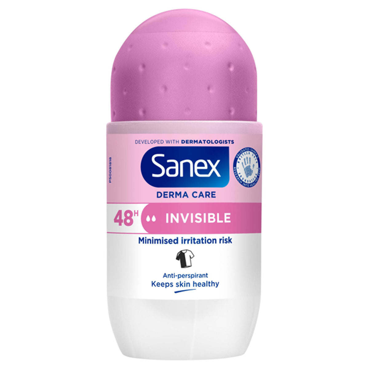 Sanex Derma Care Invisible 48h Antiperspirant Roll-On Deodorant 50ml
