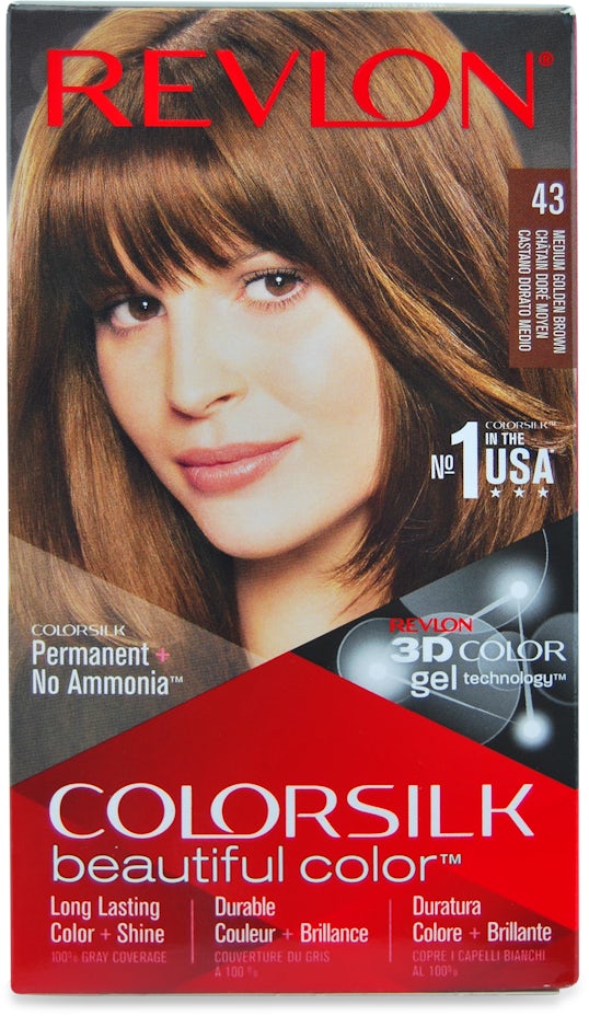 Revlon Colorsilk Permanent Hair Colour 43 Medium Golden Brown