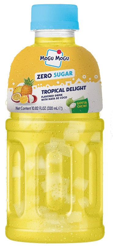 Mogu Mogu Zero Sugar Tropical Delight Drink 320ml