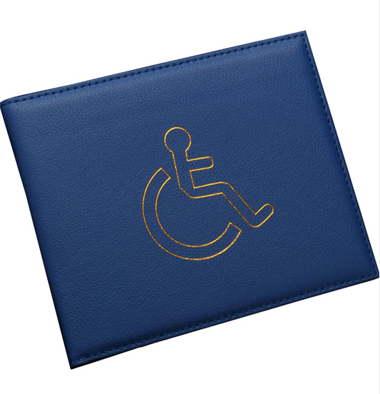 Support de badge Lorenz, bleu