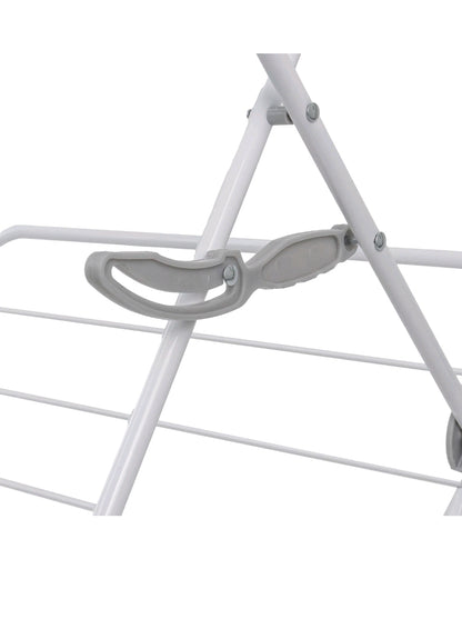 JVL 3 Tier Clothes Airer 25m Drying Space Folding Laundry Drying Rack