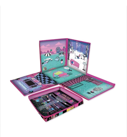 L.O.L. Surprise! Children's Fun Dolls House Storage Box and Playmat Activity