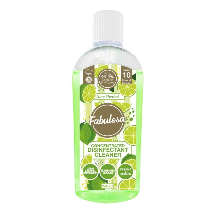 Fabulosa 220ml Concentrated Disinfectant Lime Sherbet