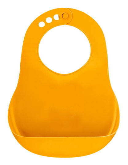 Baby Pipkins 2pk Easy Clean Plastic Bib Assorted Colours