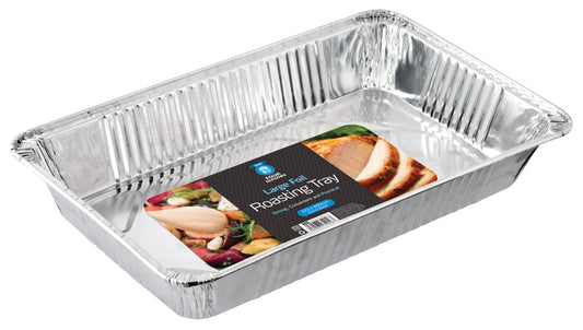 Large Rectangular Foil Roasting Tray 525x330x85mm