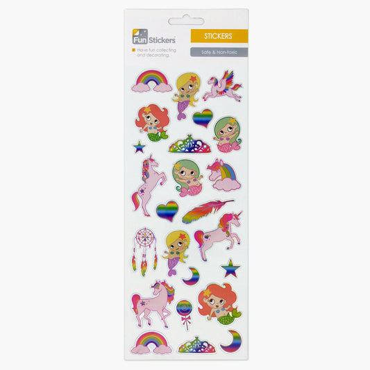 Fun stickers Unicorn and Mermaid 1803