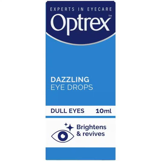 Optrex Gouttes Oculaires Éclatantes Yeux Terne 10ml