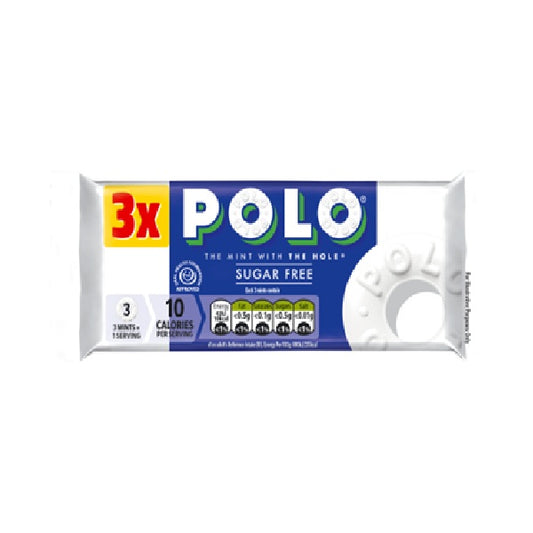 Polo menthe sans sucre - pack de 3 (3 x 33,4 g)
