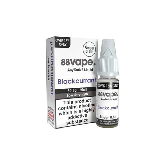 E-liquide 88Vape Anytank cassis 6mg