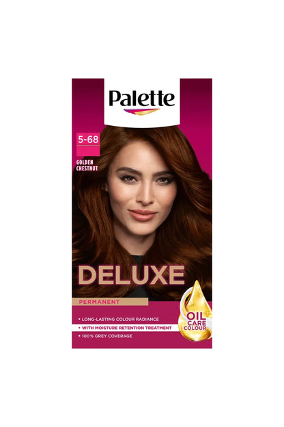 Palette Deluxe 5-68 Golden Chestnut Hair Dye