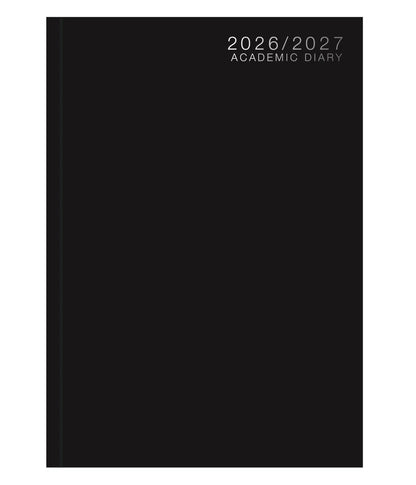 Tallon 3887 A4 Week To View Academic Casebound Diary - Assorted Colours