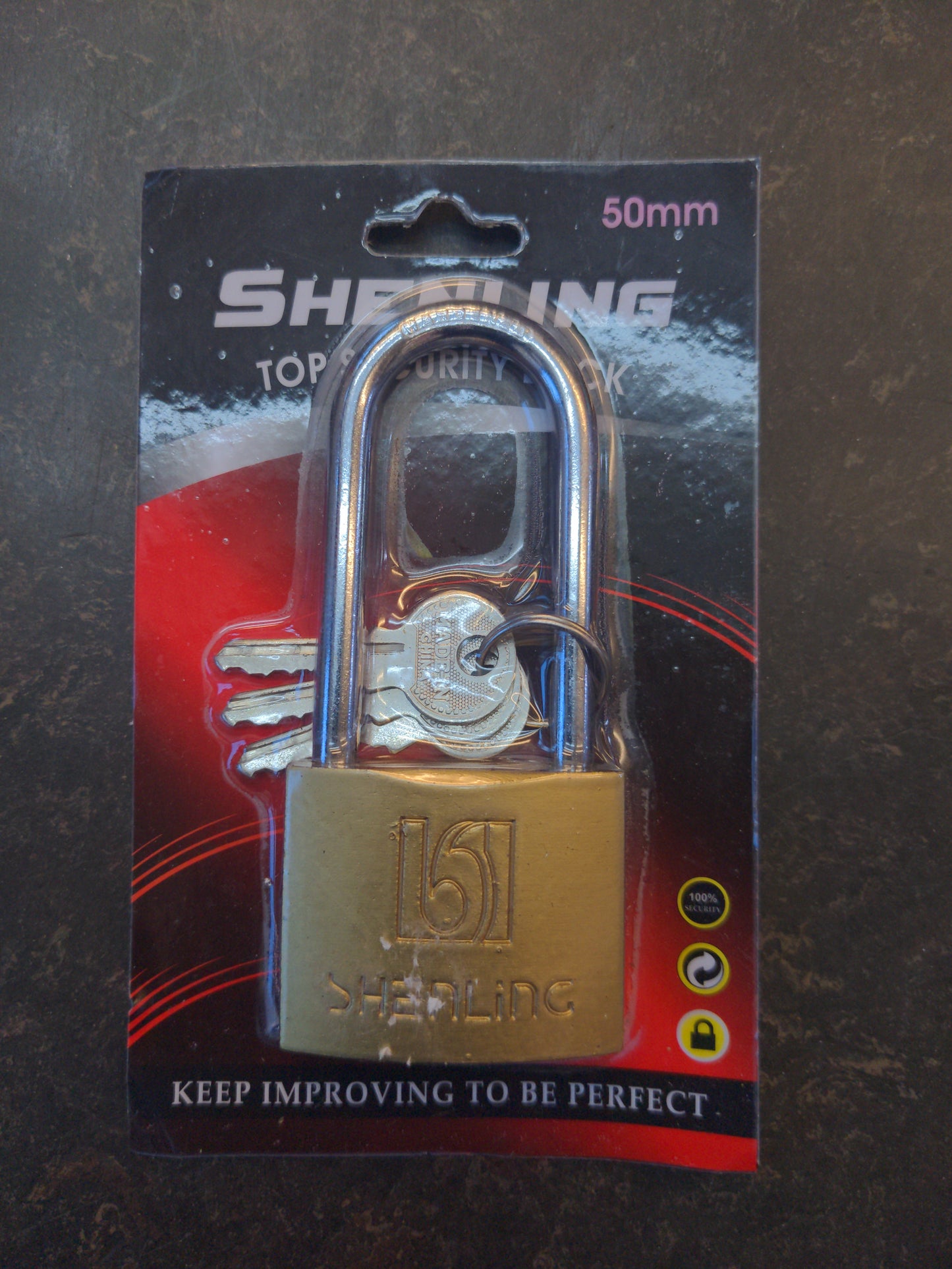 50mm Hardened Steel Lock