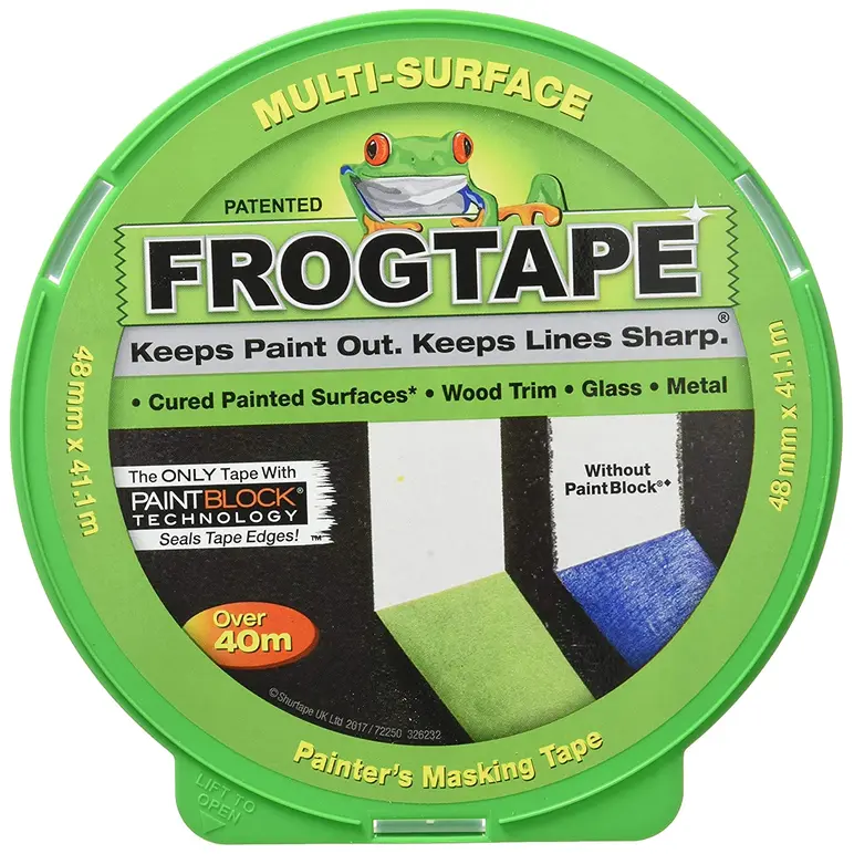 FROG TAPE RUBAN DE MASQUAGE VERT MULTI-SURFACES 48MM X 41,1M