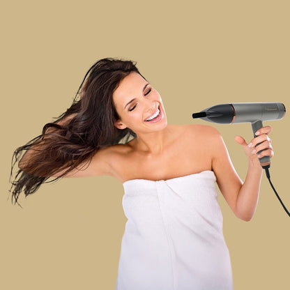 Paul Anthony ''Salon Pro'' 1400W Ionic Hairdryer with Diffuser - Grey