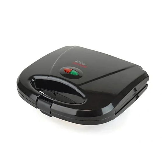 KitchenPerfected 2 Slice Sandwich and Omelette Maker Black