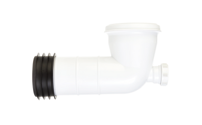 RACCORD DE CUVETTE WC SECURPLUMB AVEC TROU D'ACCÈS ET COUDE À 90 DEGRÉS