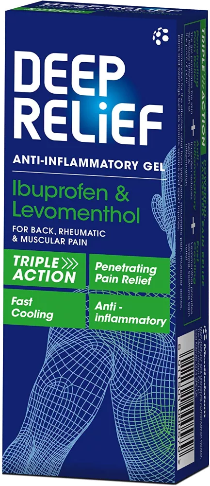 DEEP RELIEF ANTI-INFLAMMATORY GEL - 30G