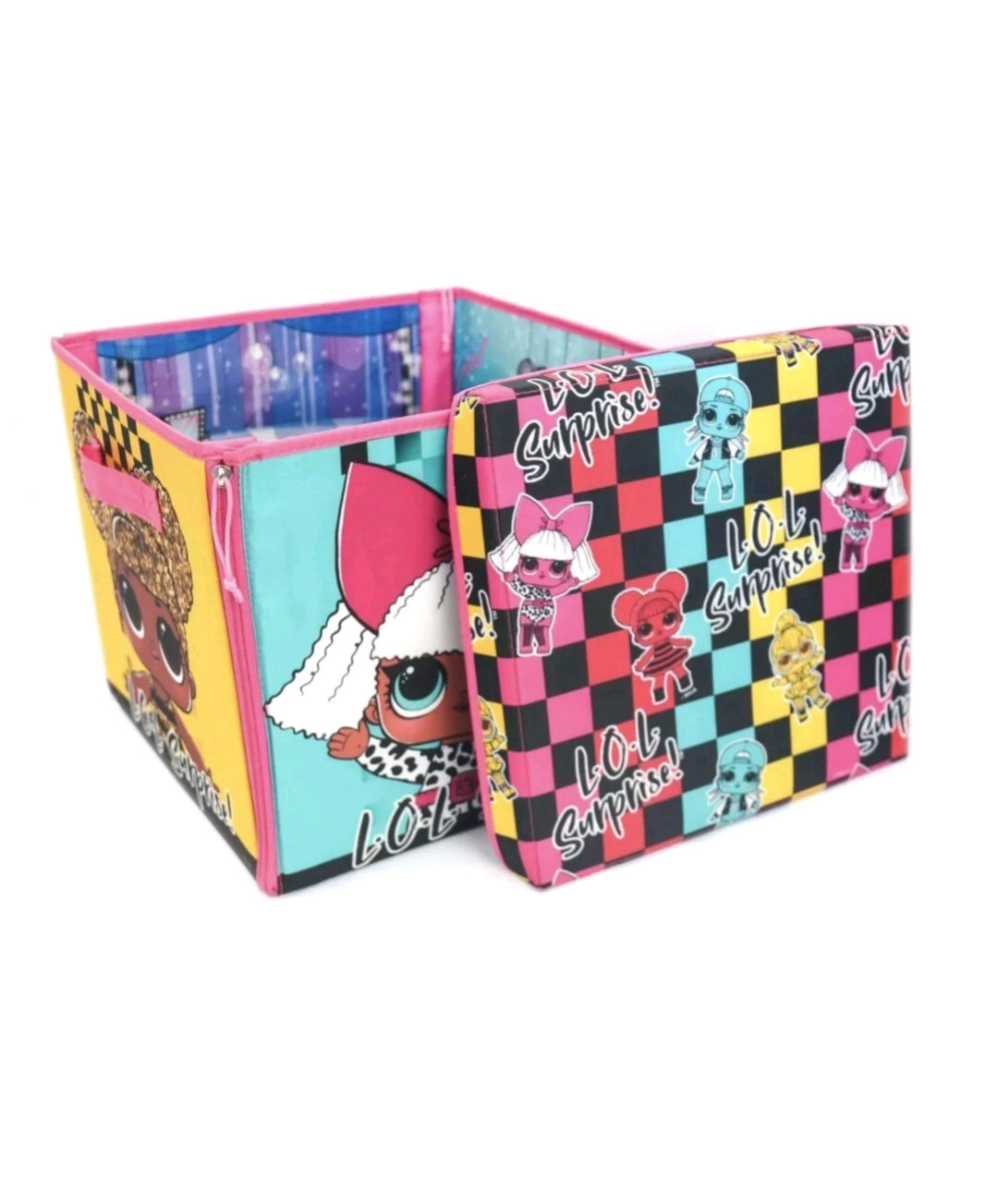 L.O.L. Surprise! Children's Fun Dolls House Storage Box and Playmat Activity