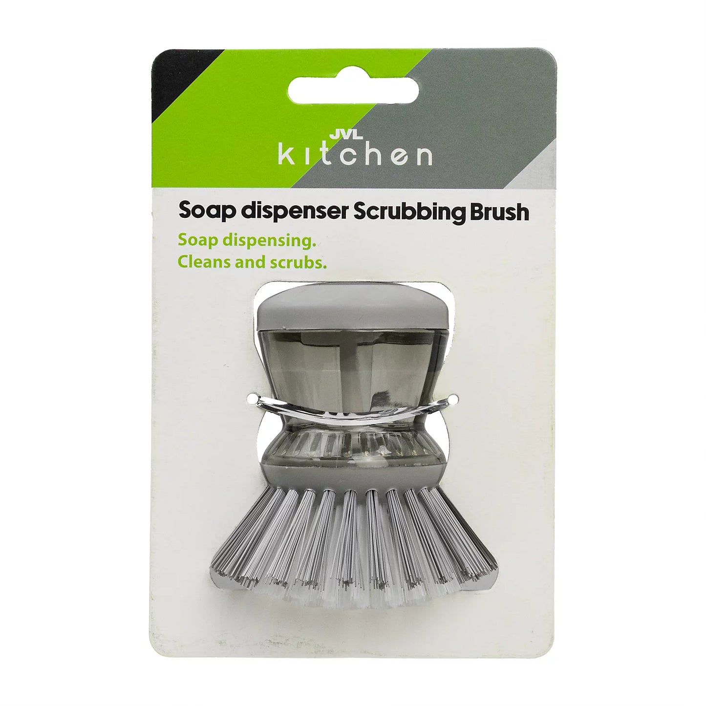 JVL Soap Dispenser Scrubbing Brush