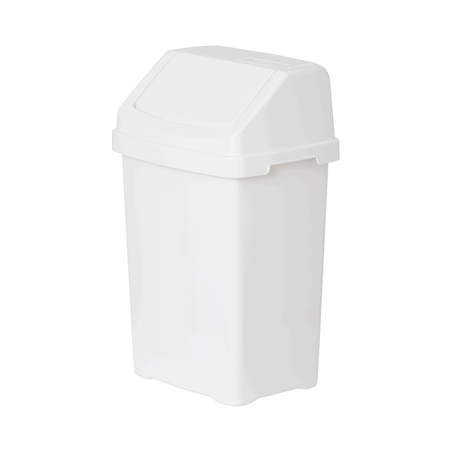 8L Swing Bin Snow White