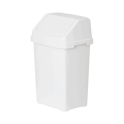 8L Swing Bin Snow White