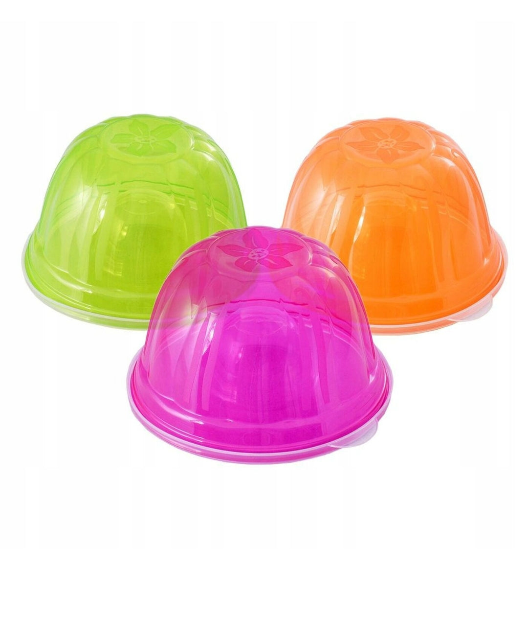 BRANQ FLORIS 3X COLOURED CONTAINER FOR JELLIES AND COLD DESSERTS