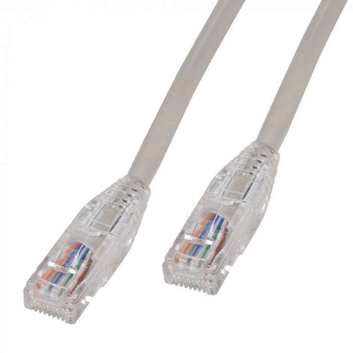 AV:Link Cat5e Patch Lead UTP RJ45 plug to RJ45 plug 25.0m Grey