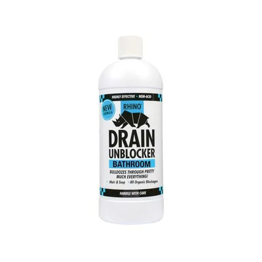 Kilrock Rhino Bathroom Heavy-Duty Drain Unblocker 1 Litre -