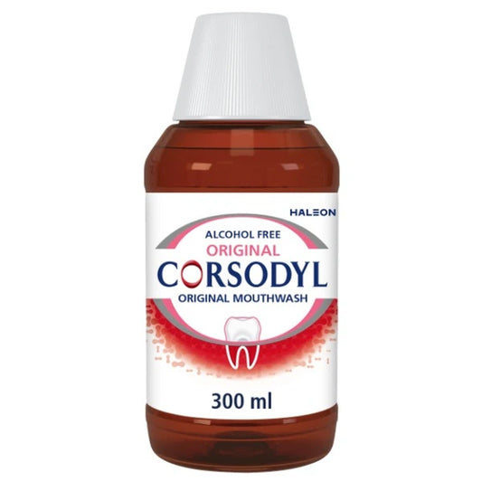Corsodyl 0,2 % Bain de bouche Original Sans Alcool 300 ml