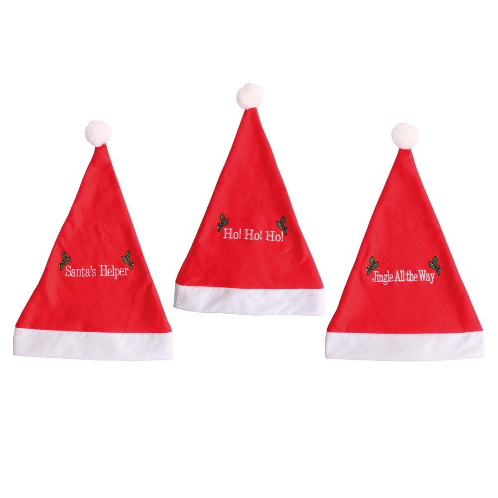 Plush  Christmas Slogan Hat