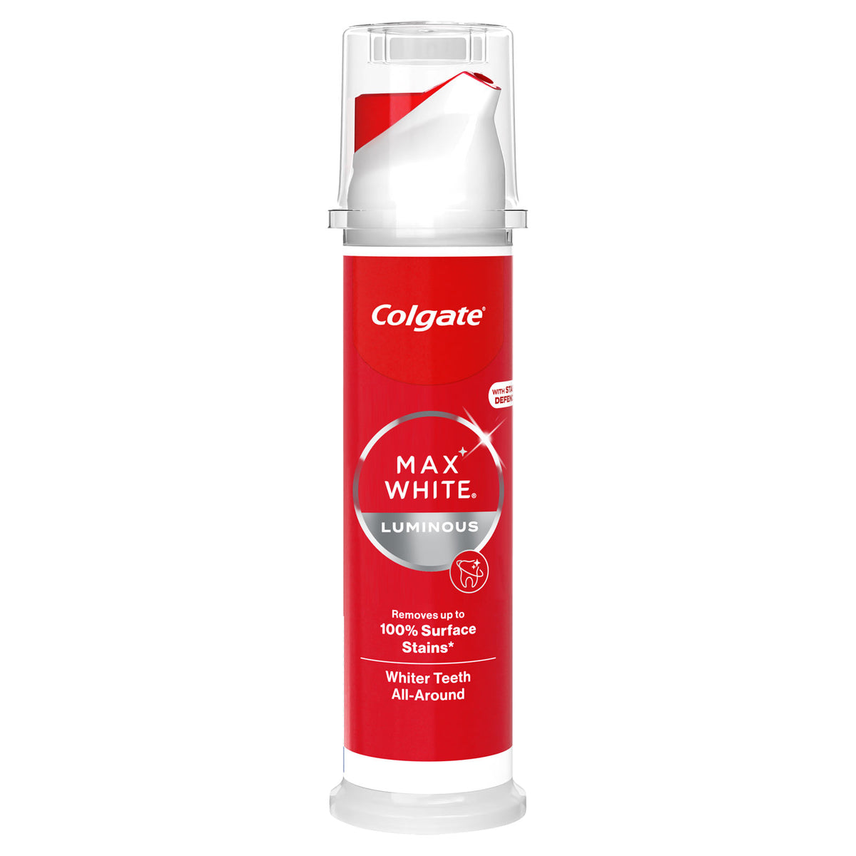 Colgate Max White Luminous Pump Toothpaste 100ml